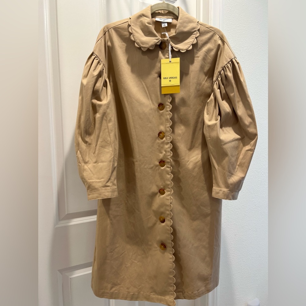 Kika Vargas x Target trench coat NWT